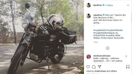 Eijaz Khan's Motorcycle