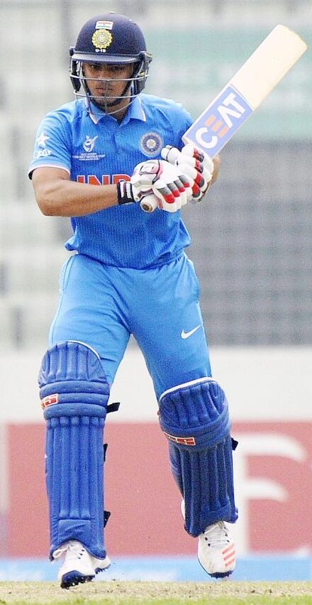 Ishan Kishan playing for India Under-19