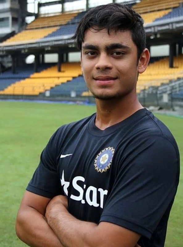 Ishan Kishan when he played for ONGC in corporate cricket tournaments