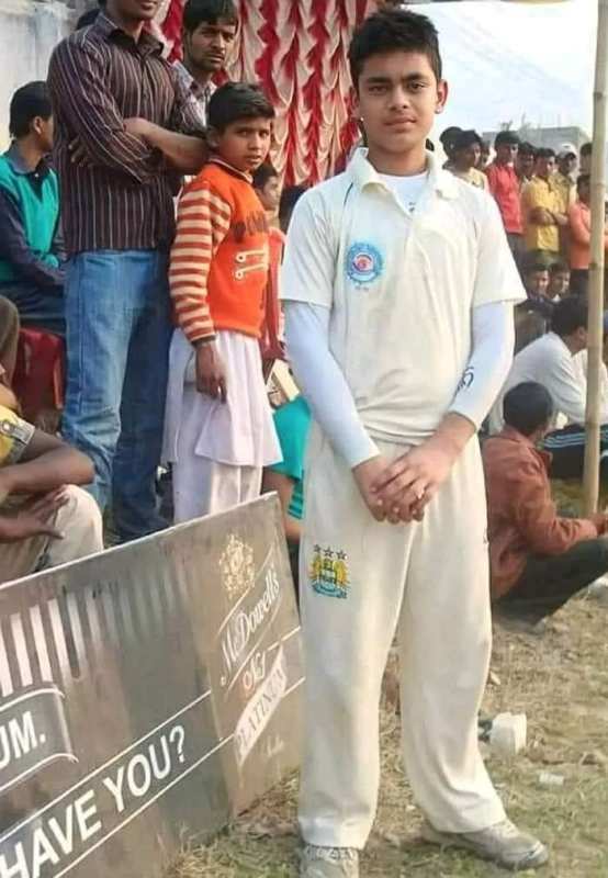 Ishan Kishan when he played for Patna Under-16