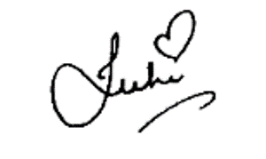 Juhi Chawla's signature