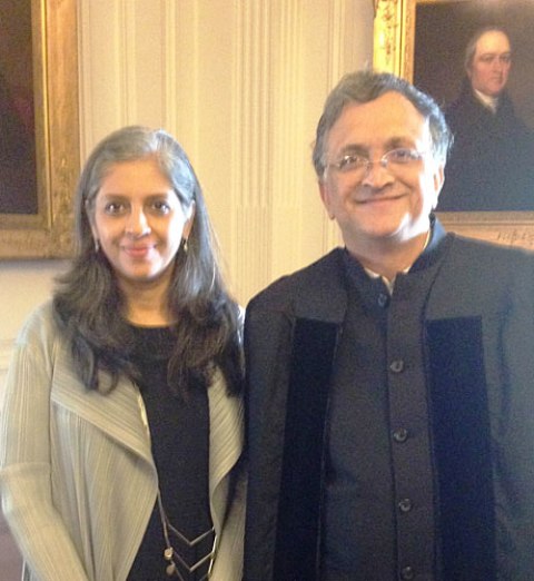 Keshava Guha's parents, Ramachandra Guha and Sujata Keshavan