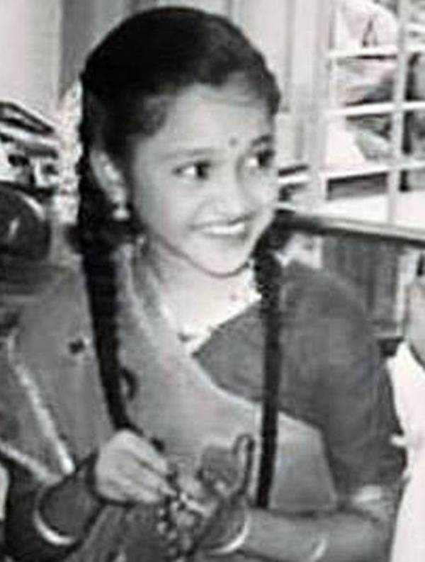 A Childhood Photo of Disha Vakani