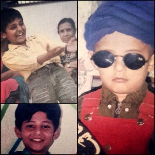 Darshan Raval childhood pictures