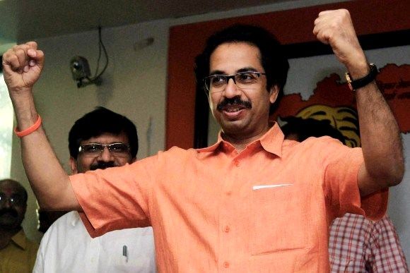 Uddhav Thackeray during his younger days