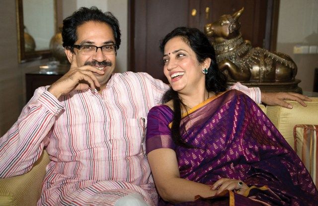 Image result for uddhav thackeray Family