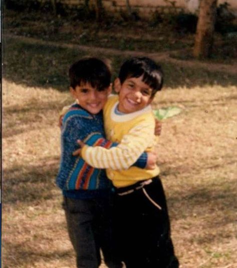 Mohit Malik in childhood