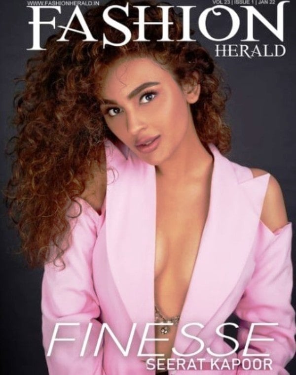 Seerat Kapoor on the cover of Fashion Herald