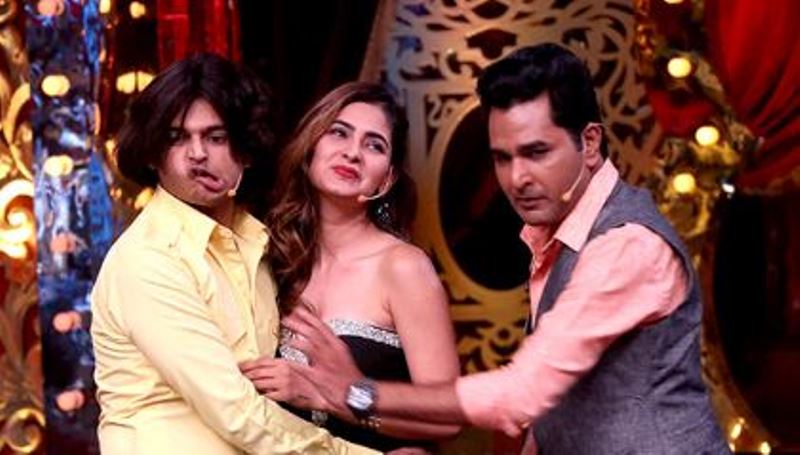 Karishma Sharma in a still from Sony TV's 'The Comedy Circus Show’