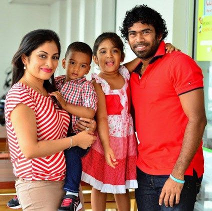 Image result for lasith malinga with family