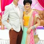 Neeti Palta Parents with her husband