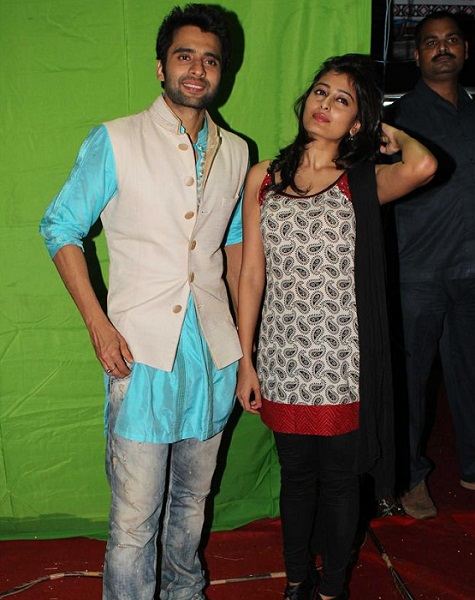 Nidhi Subbaiah with her ex boyfriend Jackky Bhagnani