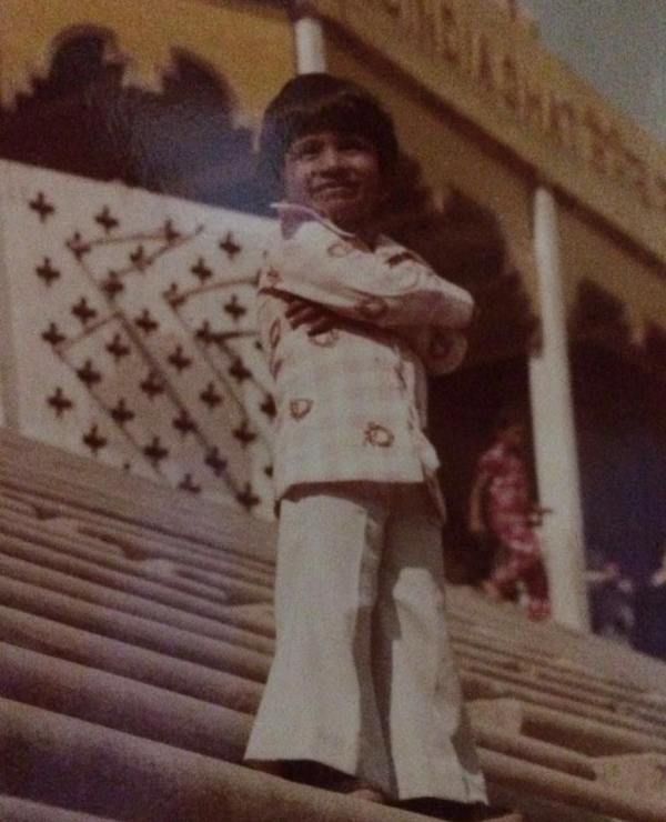 Puneeth Rajkumar's childhood picture