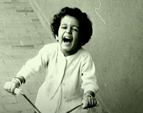 A childhood photo of Namrata Shirodkar