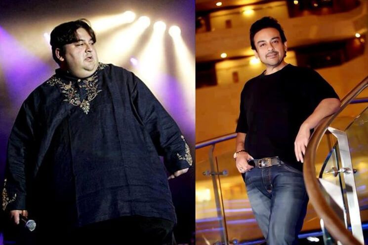 Adnan Sami before and after weight loss