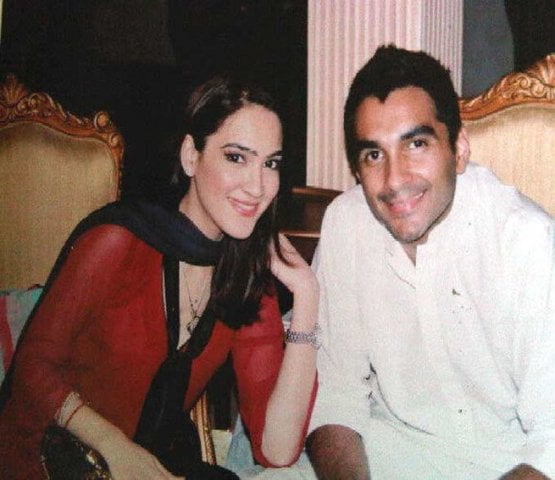 Dawood Ibrahim's daughter Mahrukh Ibrahim with her husband Junaid Miandad