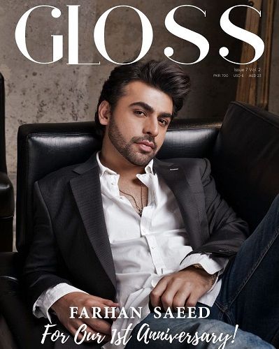 Farhan Saeed featured on a magazine cover