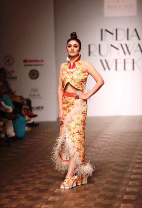 Ragini Khanna in a Fashion Show