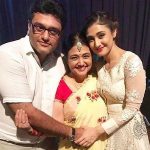 Ragini Khanna with her mother & brother