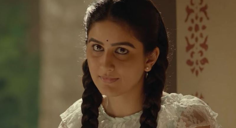 Vaidehi Parashurami as 'Kanchan Ghanekar' in a still from the film ‘Ani… Dr. Kashinath Ghanekar' (2018)