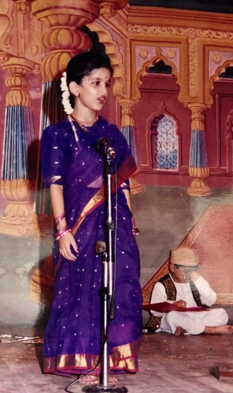 Vaidehi Parashurami while performing in a play