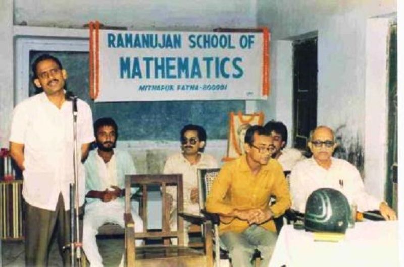 Anand Kumar At The Ramanujan School of Mathematics