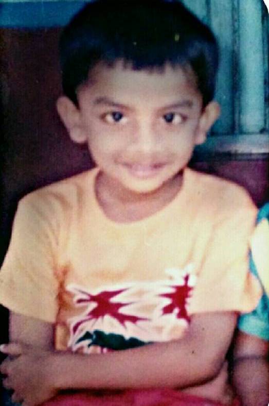 Chandan Shetty's childhood picture