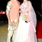 Hussain Kuwajerwala with his wife Tina Kuwajerwala