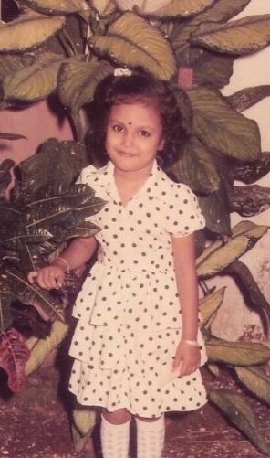 Nisha Rawal's childhood picture