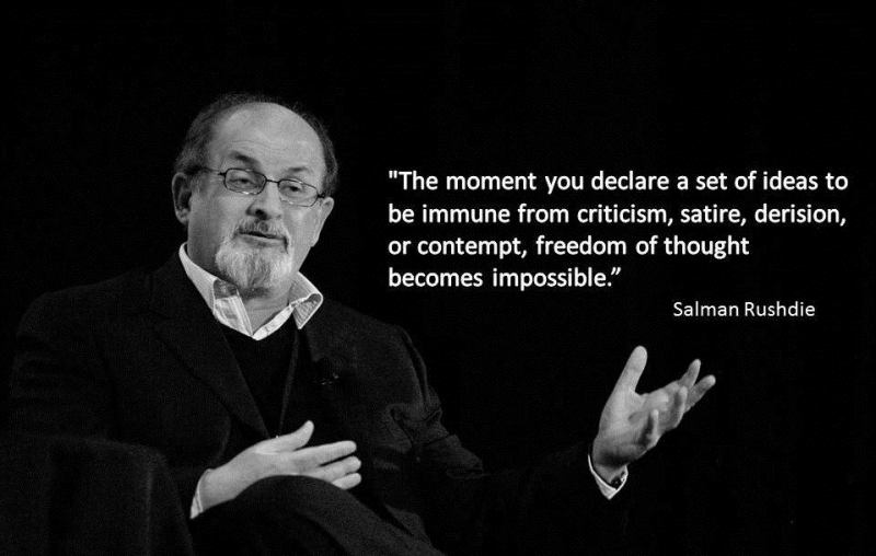A quote by Salman Rushdie