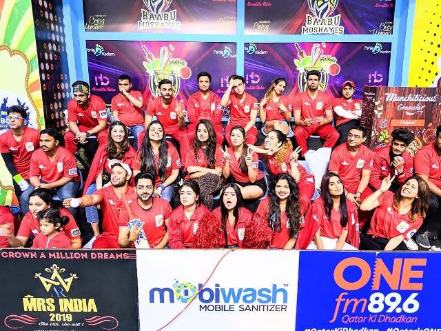 Aparna Dixit with her BCL team