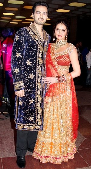 Esha Deol with her husband Bharat Takhtani