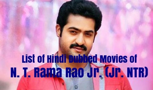 Hindi Dubbed Movies Of Jr. NTR