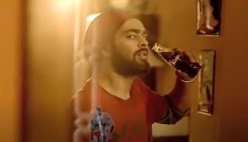 Manjot Singh in Coca-Cola ad