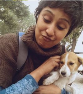 Swastika Mukherjee loves dogs