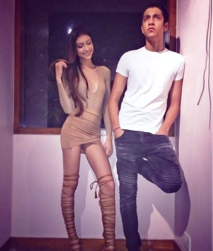 Ahaan Panday with her sister