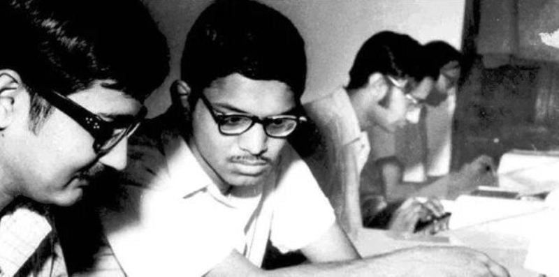 An Old Picture of N. R. Narayana Murthy