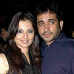 Deepshikha with ex-husband Jeet Upendra