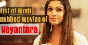 Hindi Dubbed Movies of Nayantara