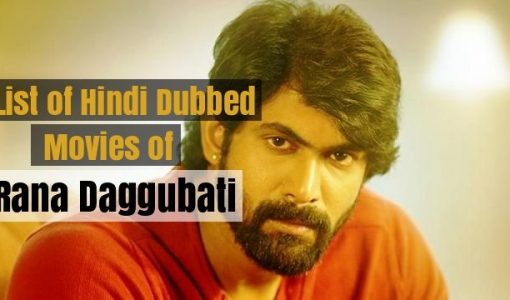 Hindi Dubbed Movies of Rana Daggubati