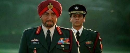 Kabir Bedi as General Amarjeet Bakshi in Main Hoon Na