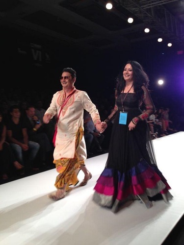 Vinay Pathak in a fashion show