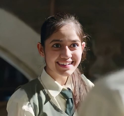 A still of Jannat Zubair Rahmani from the film Hichki