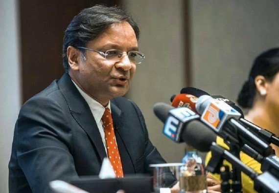 Ajay Singh in a media conference