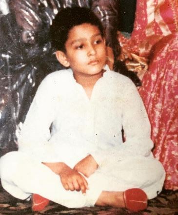 Ali Sethi during his early teenage years