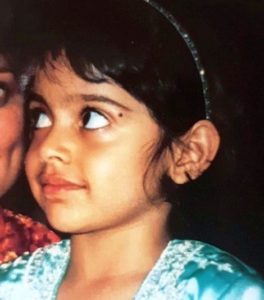 Banita Sandhu childhood photo