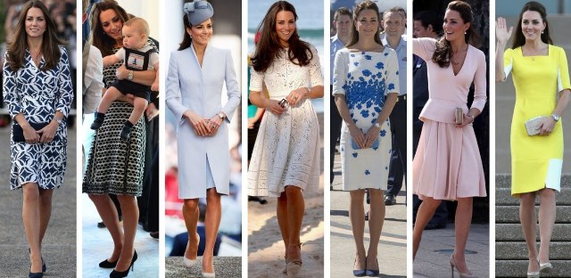 Kate Middleton's fashion styles