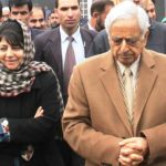 Mehbooba Mufti With Her Father