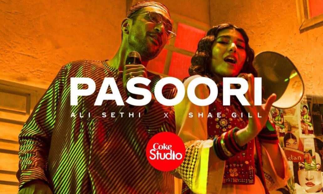 Poster of Ali Sethi's viral song, Pasoori