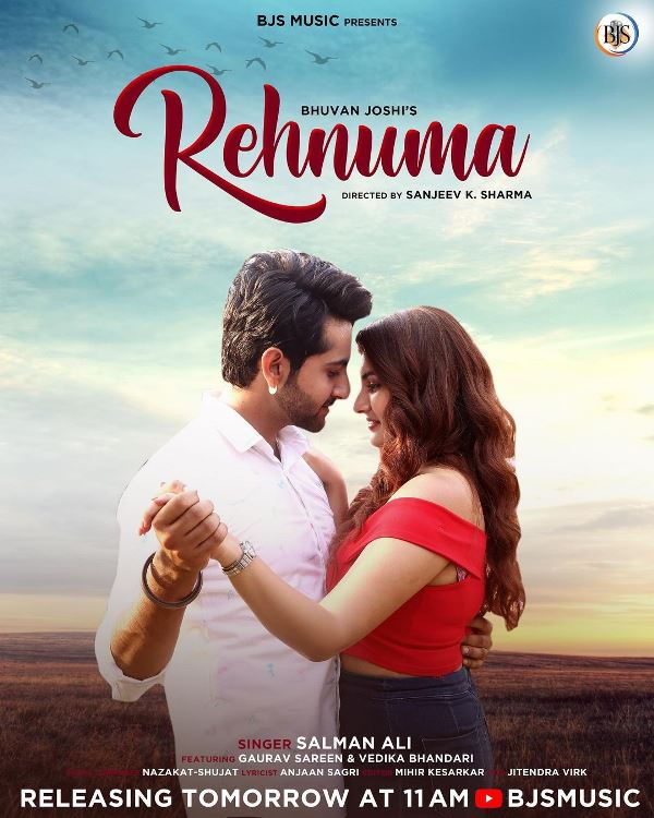 Poster of the 2022 song Hindi song 'Rehnuma' by Salman Ali